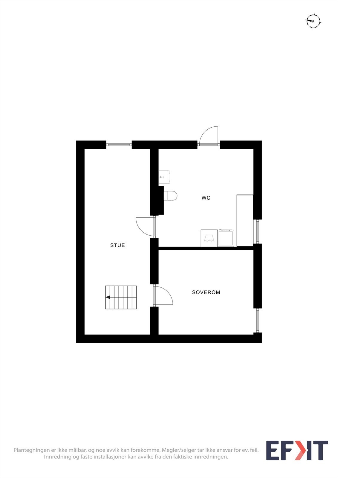 Plantegning underetasje Galleribilde