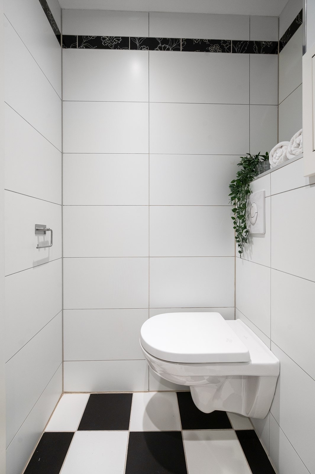 Badet har også opplegg for vaskemaskin. Galleribilde