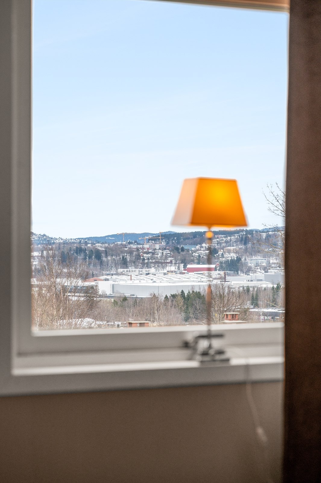 Store vinduer med koselig utsikt. Galleribilde