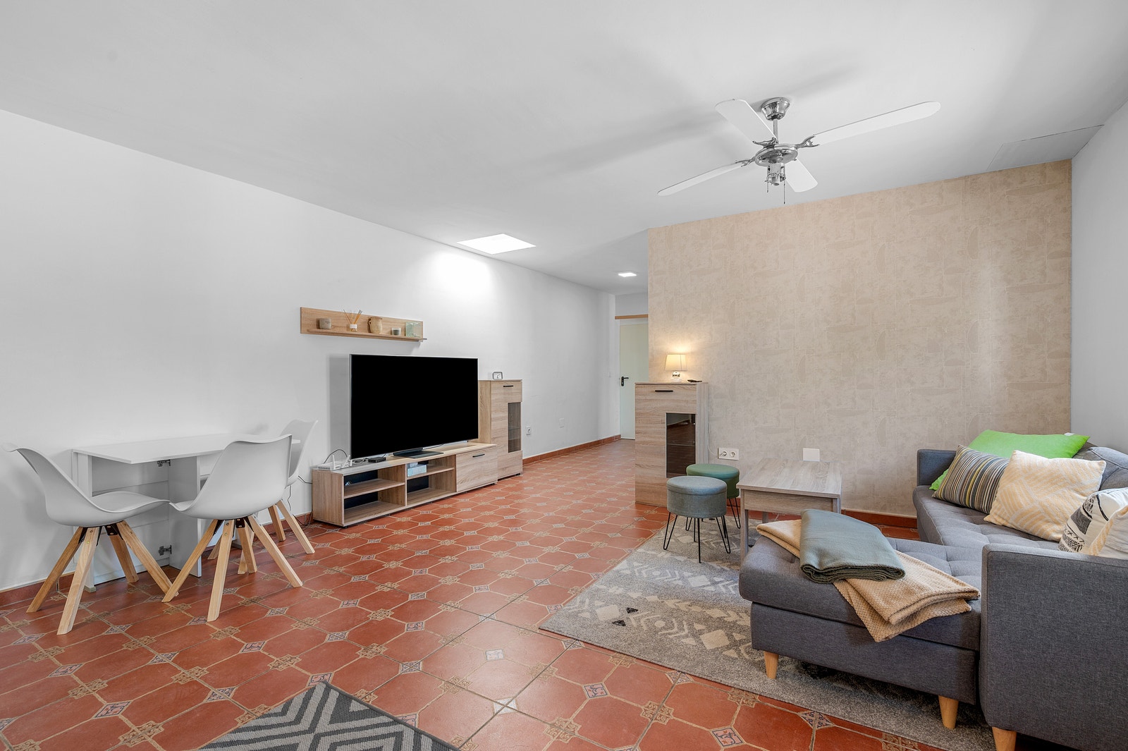 Stue i gjesteleiligheten Galleribilde