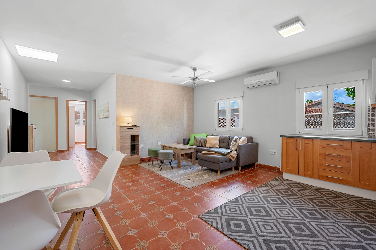 Stue i gjesteleiligheten Galleribilde