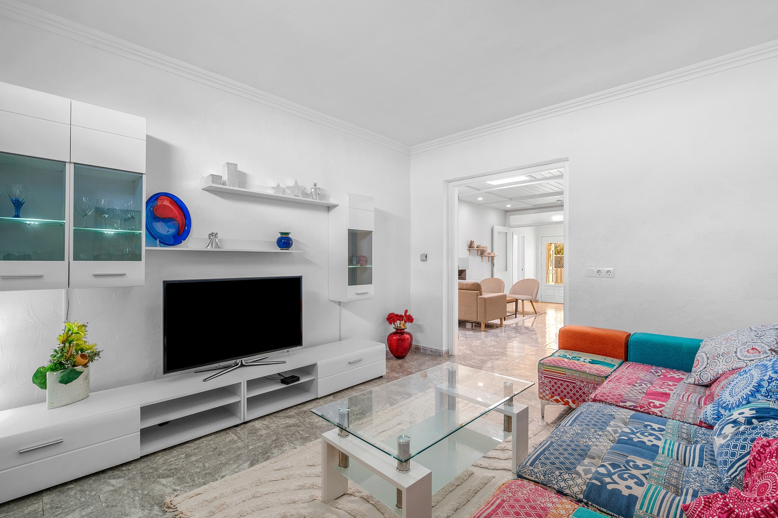 TV-stue i hovedhuset Galleribilde