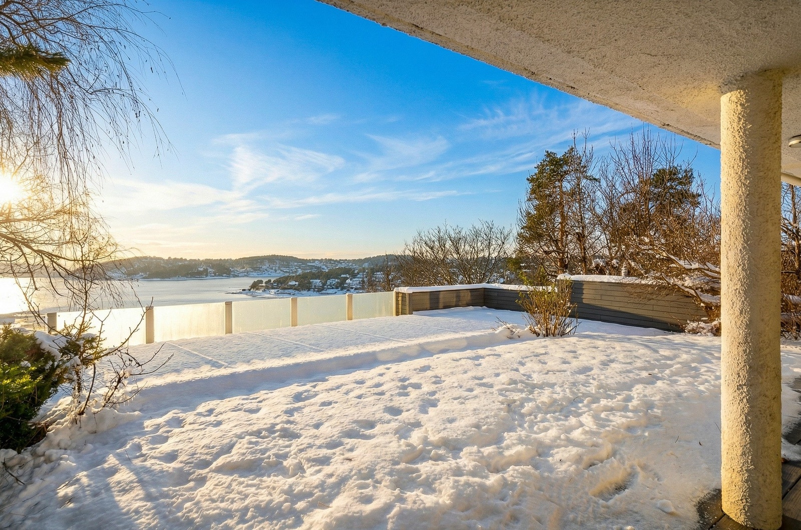 Flott utsikt mot fjorden! Galleribilde