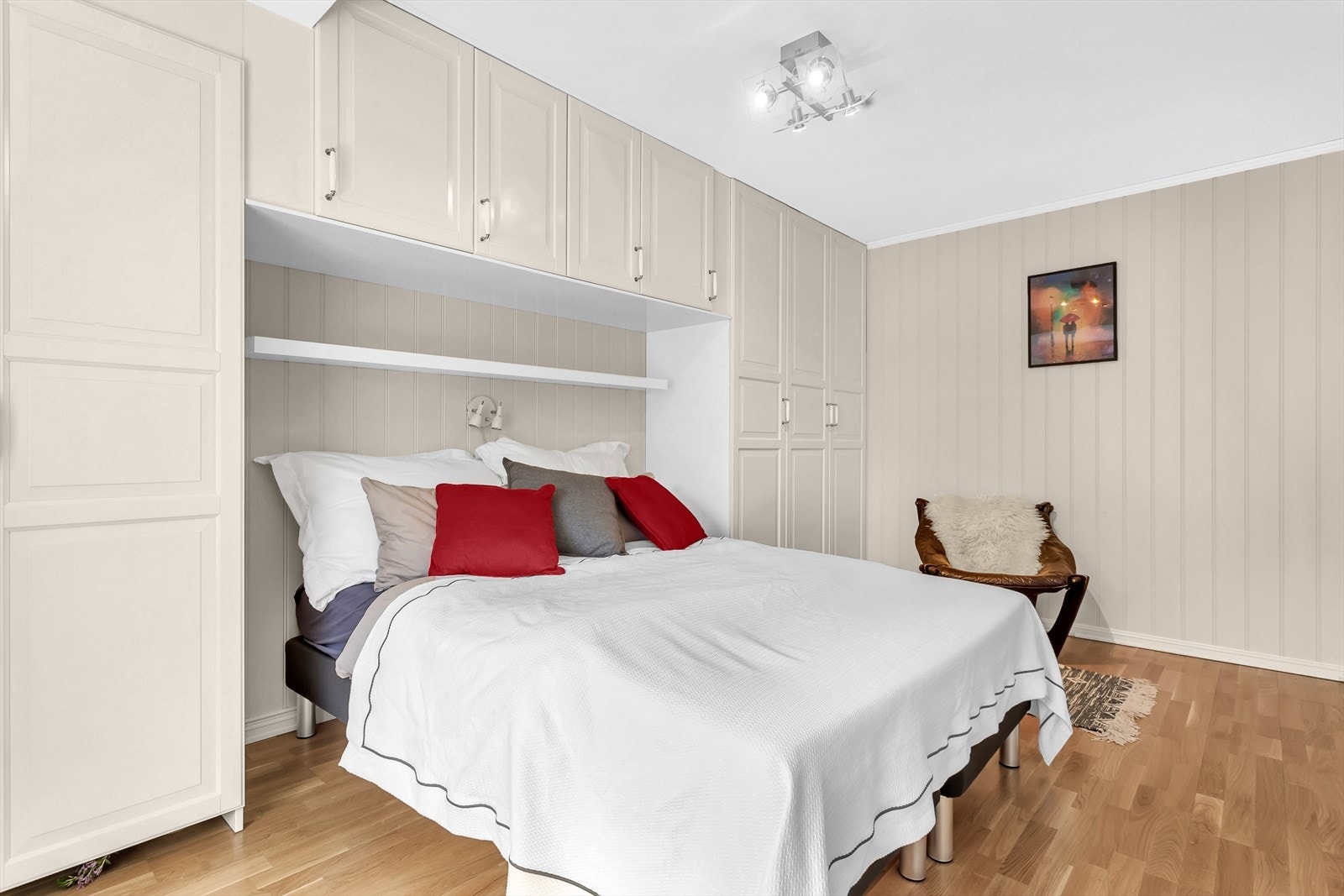 Soverommet er utstyrt med friskluftventil. Galleribilde