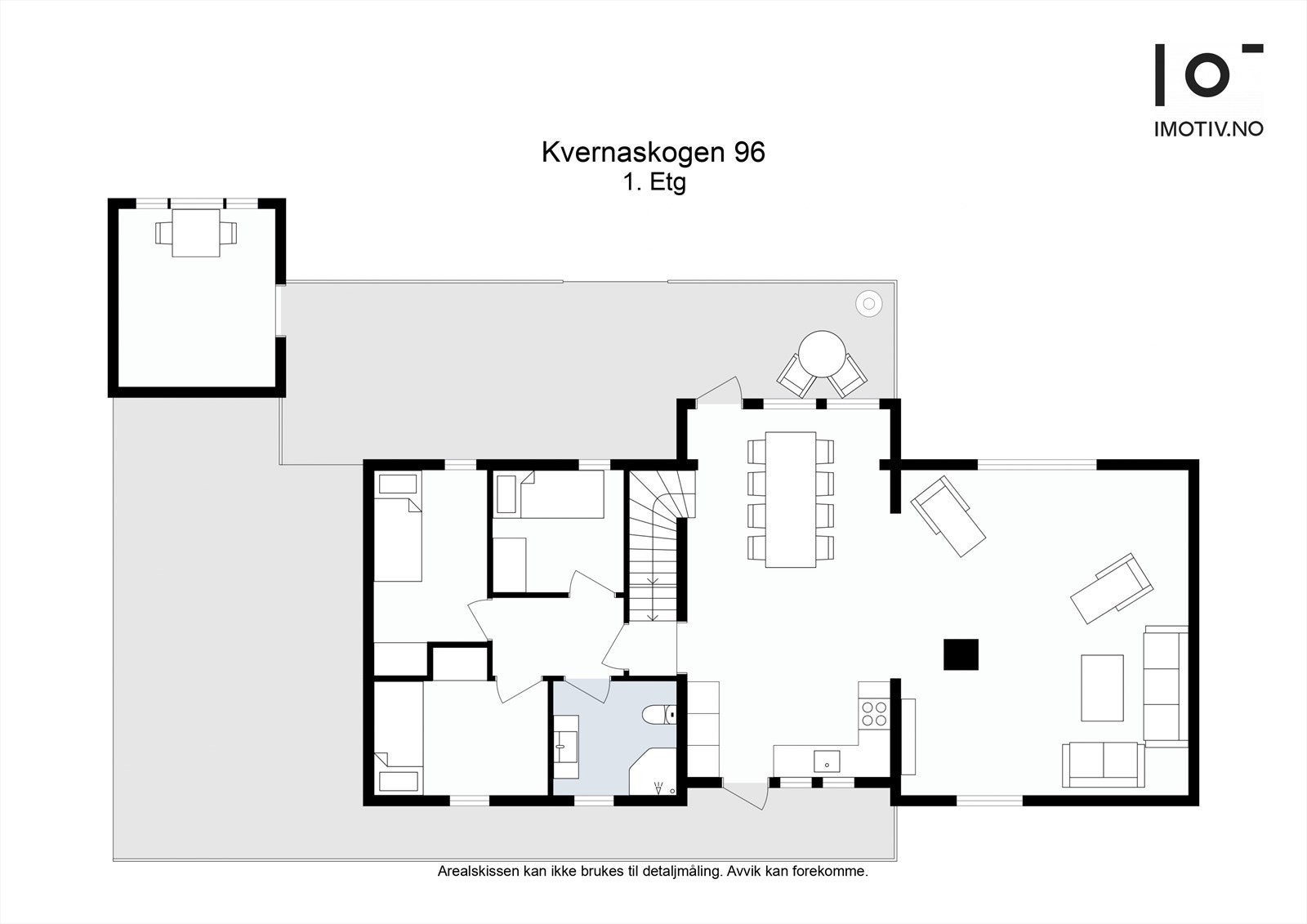 Plantegning 1. Etasje. Galleribilde