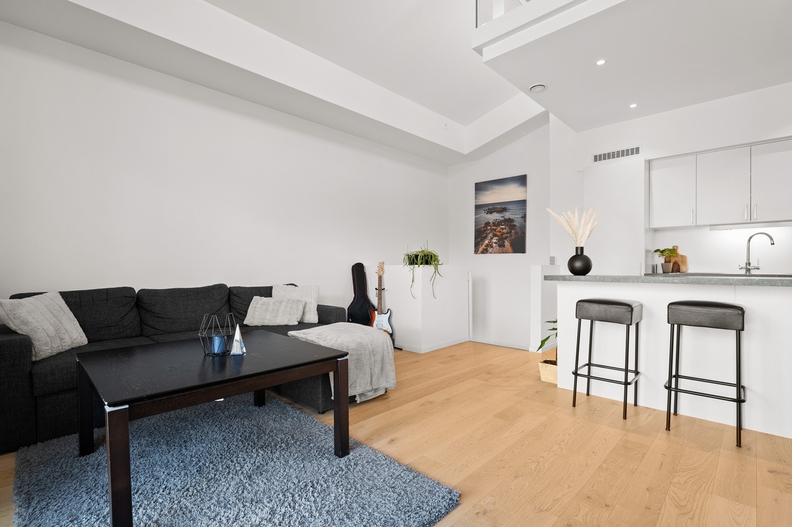 Liker du å lage mat? Her har du mulighet til å gjøre matlagingen til en sosial begivenhet. Galleribilde