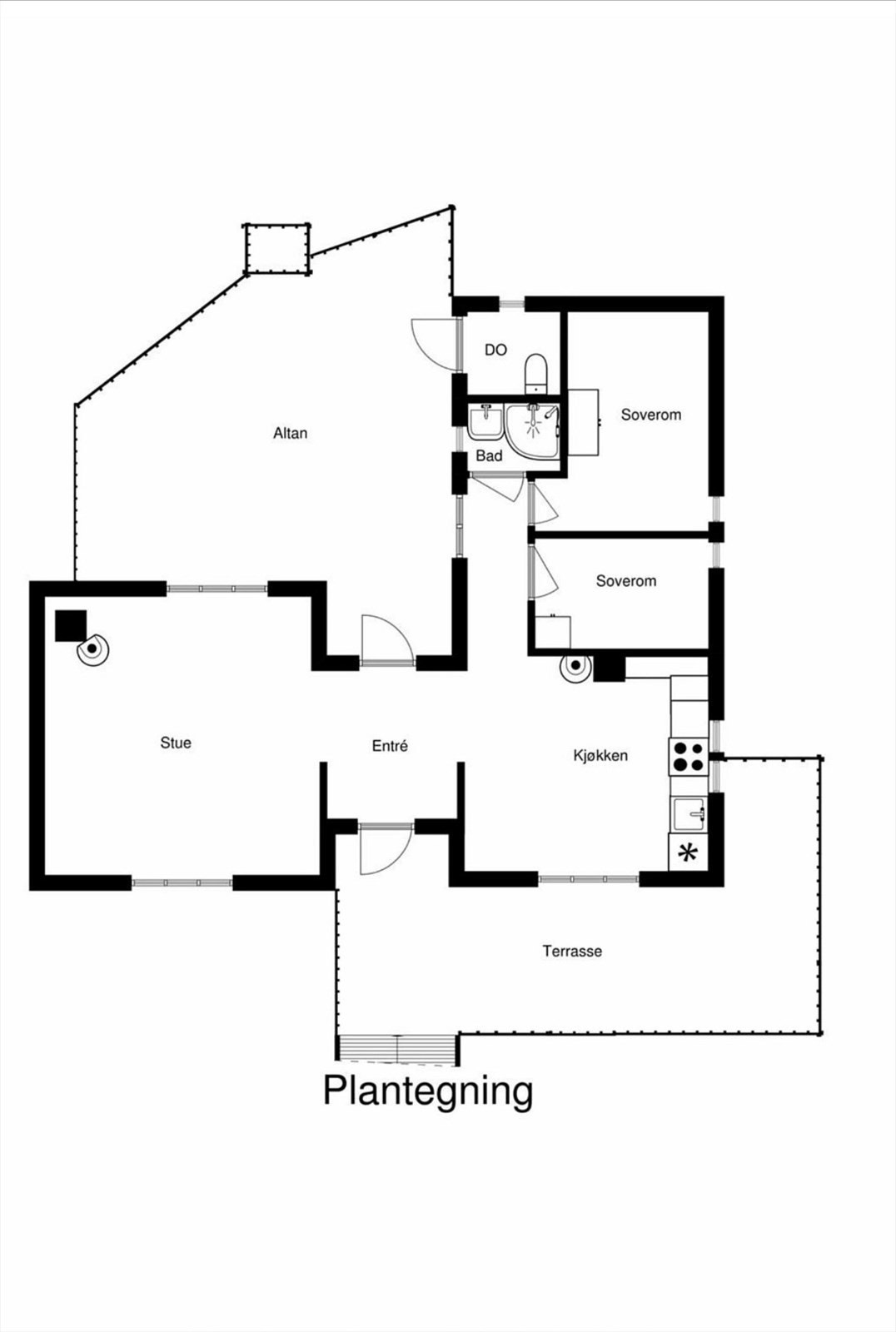 Plantegning. Galleribilde