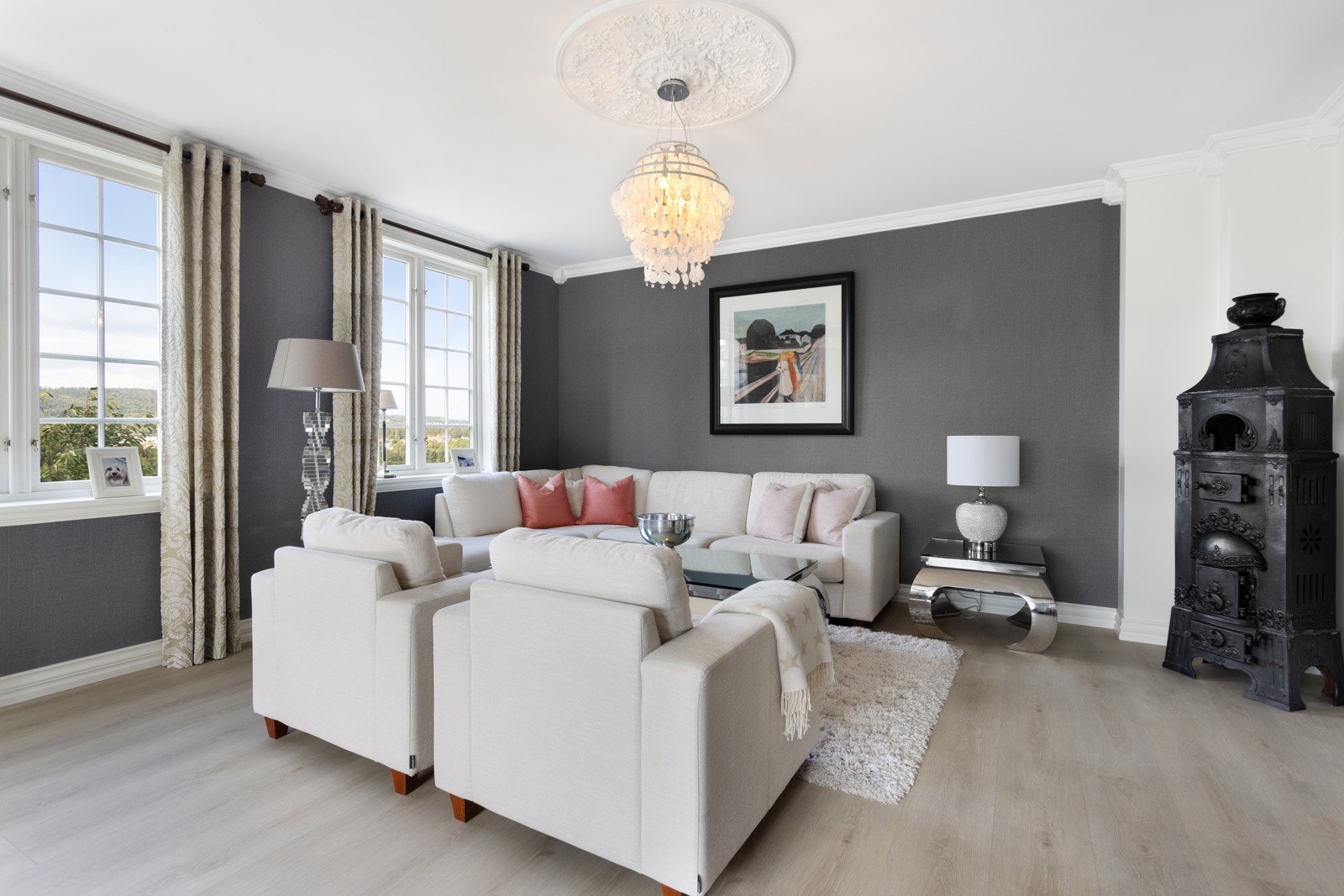 Meget koselig stue i 1. etg. Galleribilde