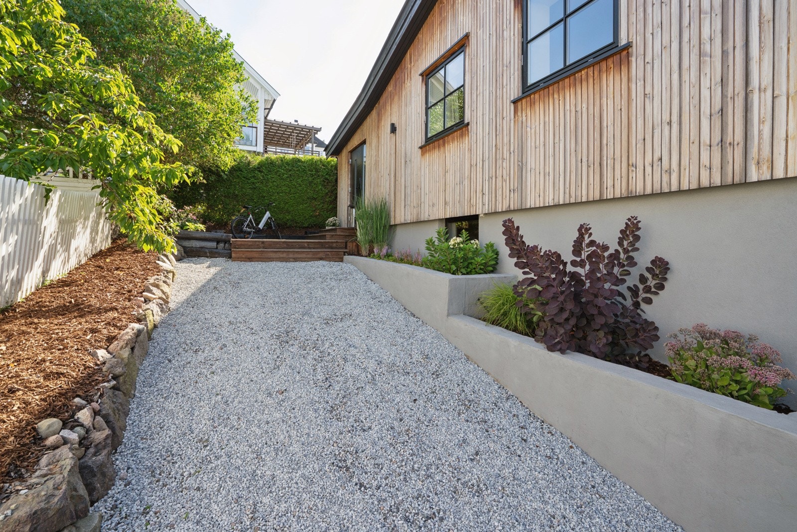 Tiltalende inngangsparti. Galleribilde