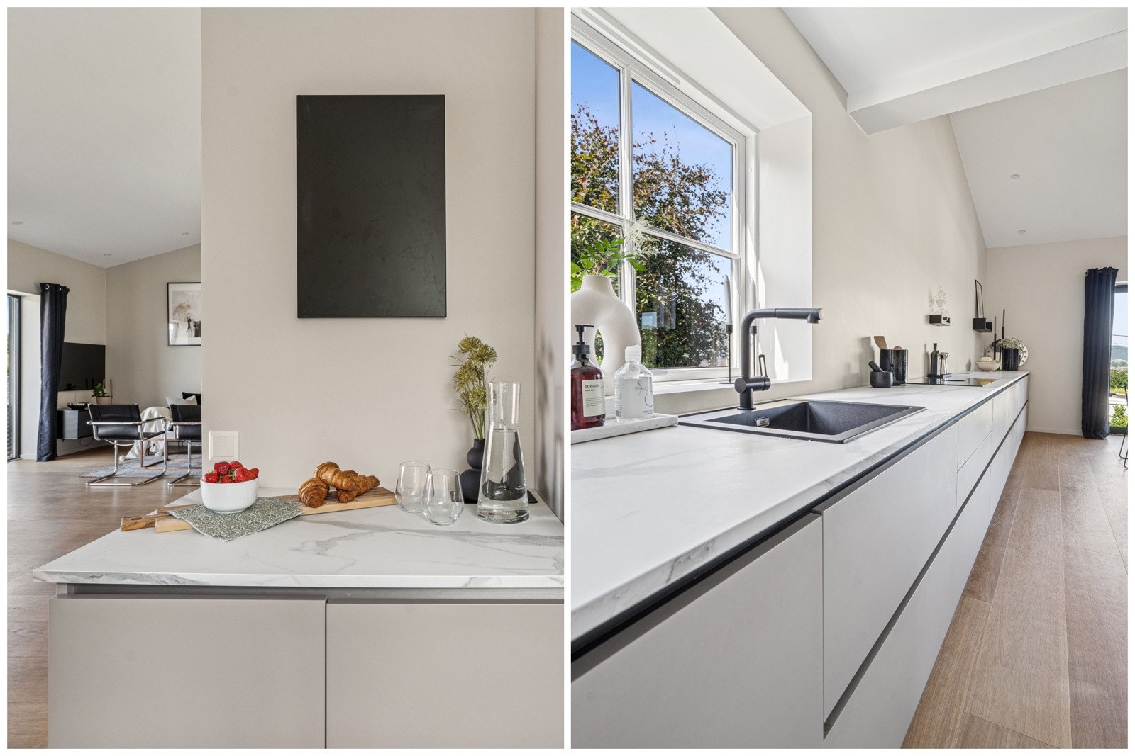 Stilrent og åpent kjøkken fra Arredo3. Galleribilde