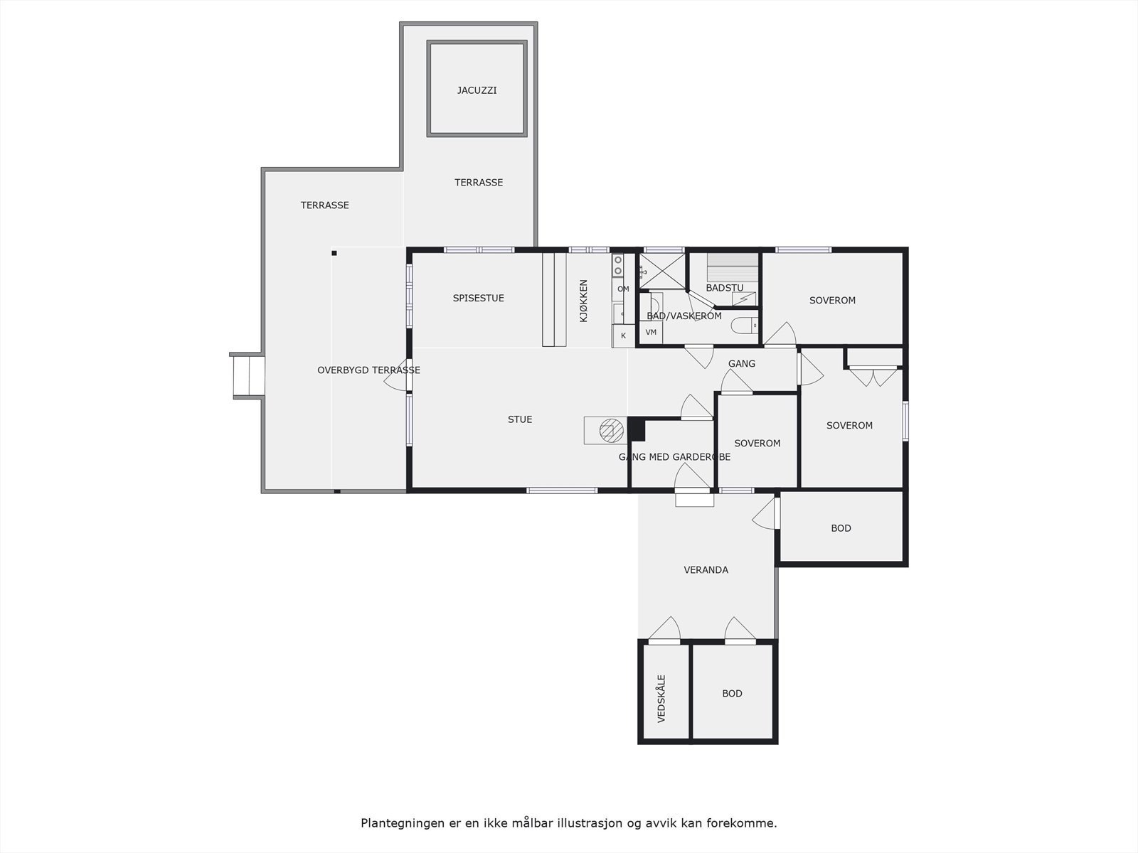 Plantegning. Galleribilde