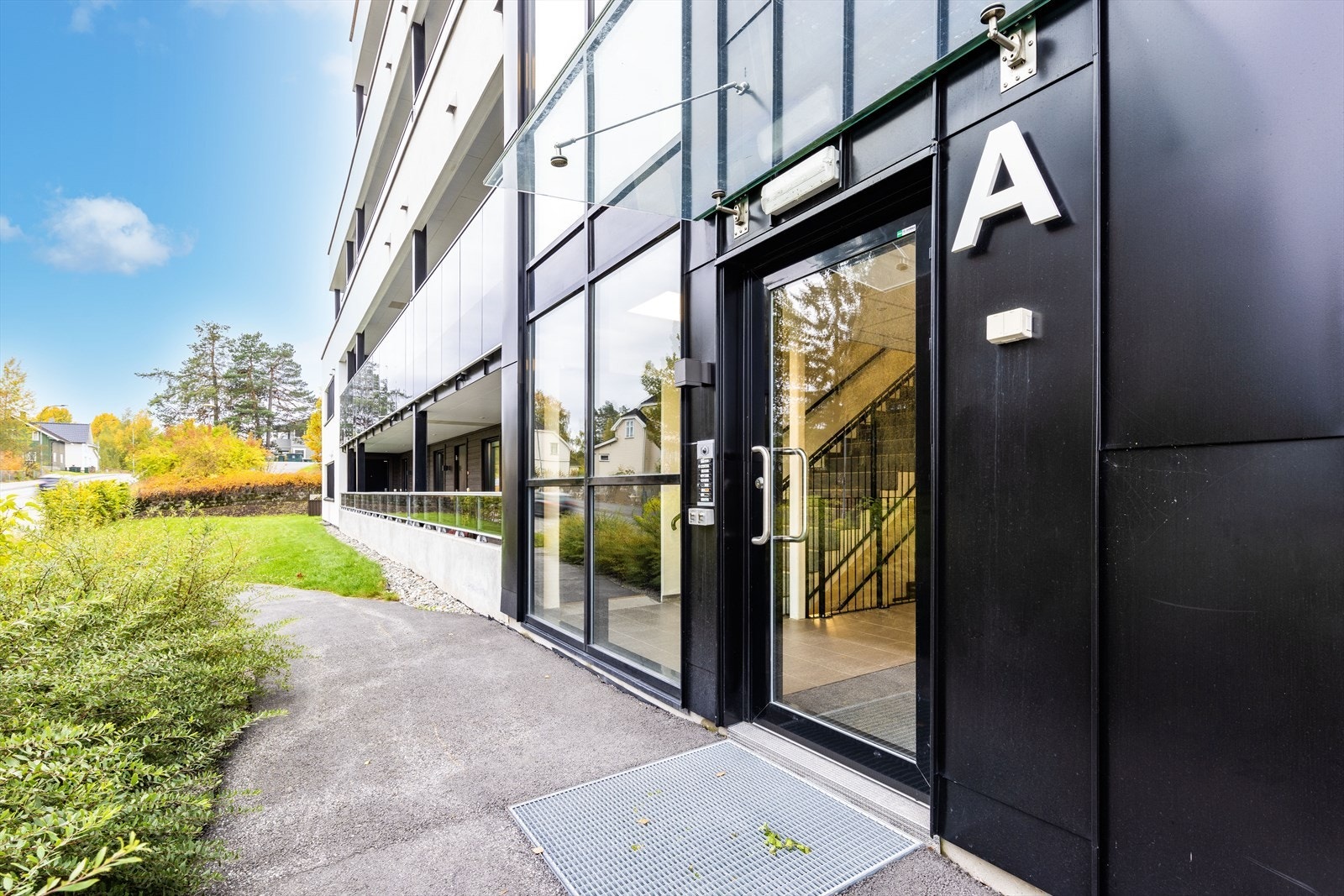 Inngangspartiet. Galleribilde