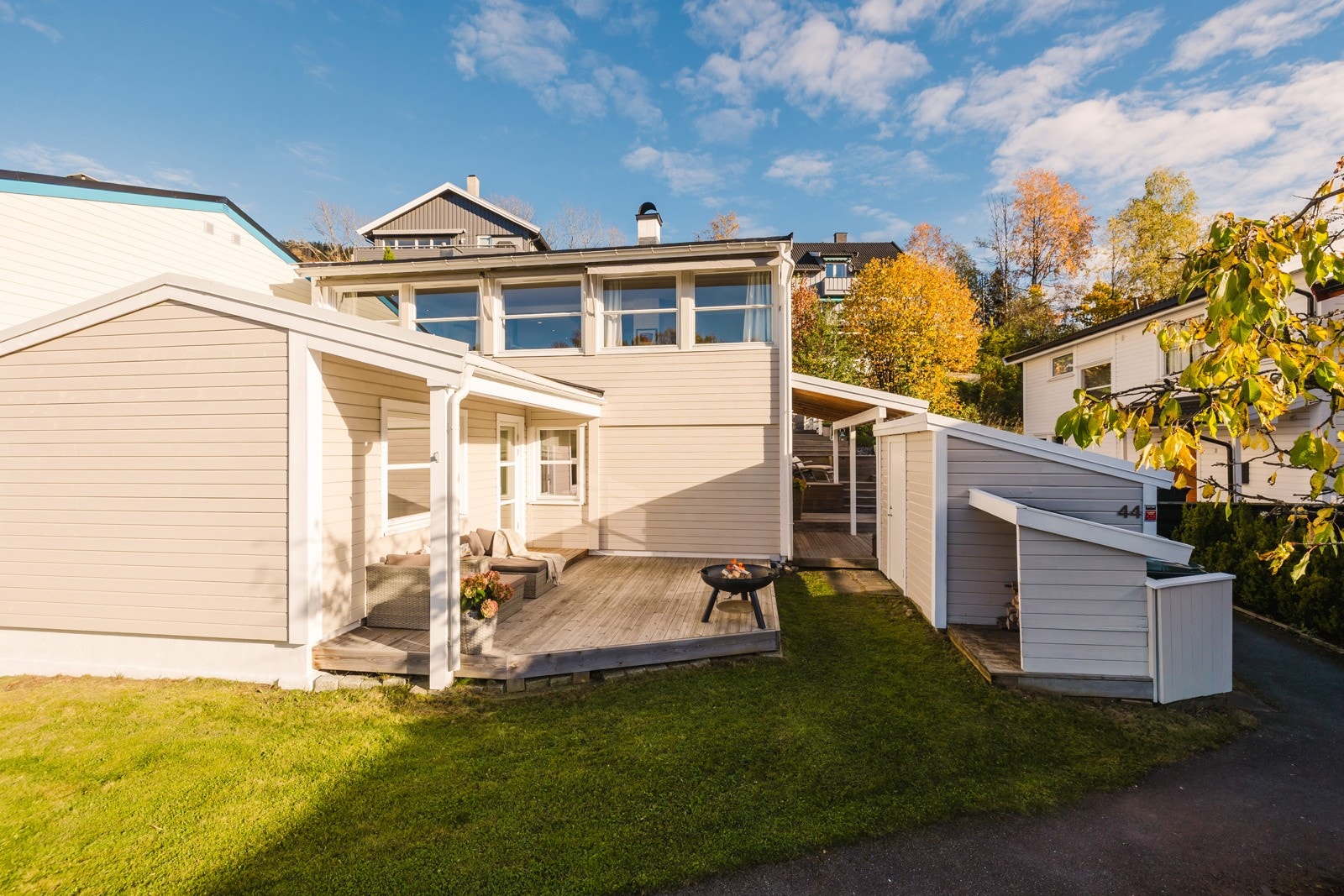 Velkommen til Fiolveien 44. Foto: Markus Andersson Galleribilde