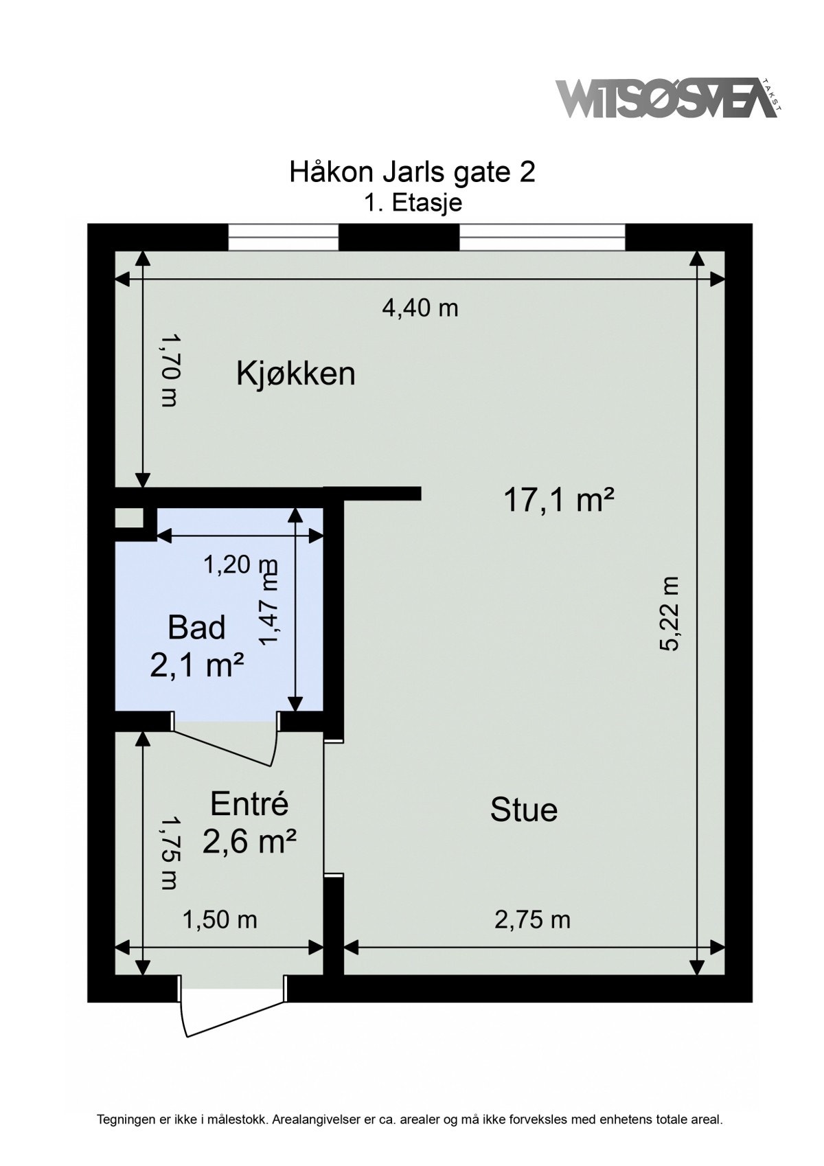 Planskisse. Galleribilde