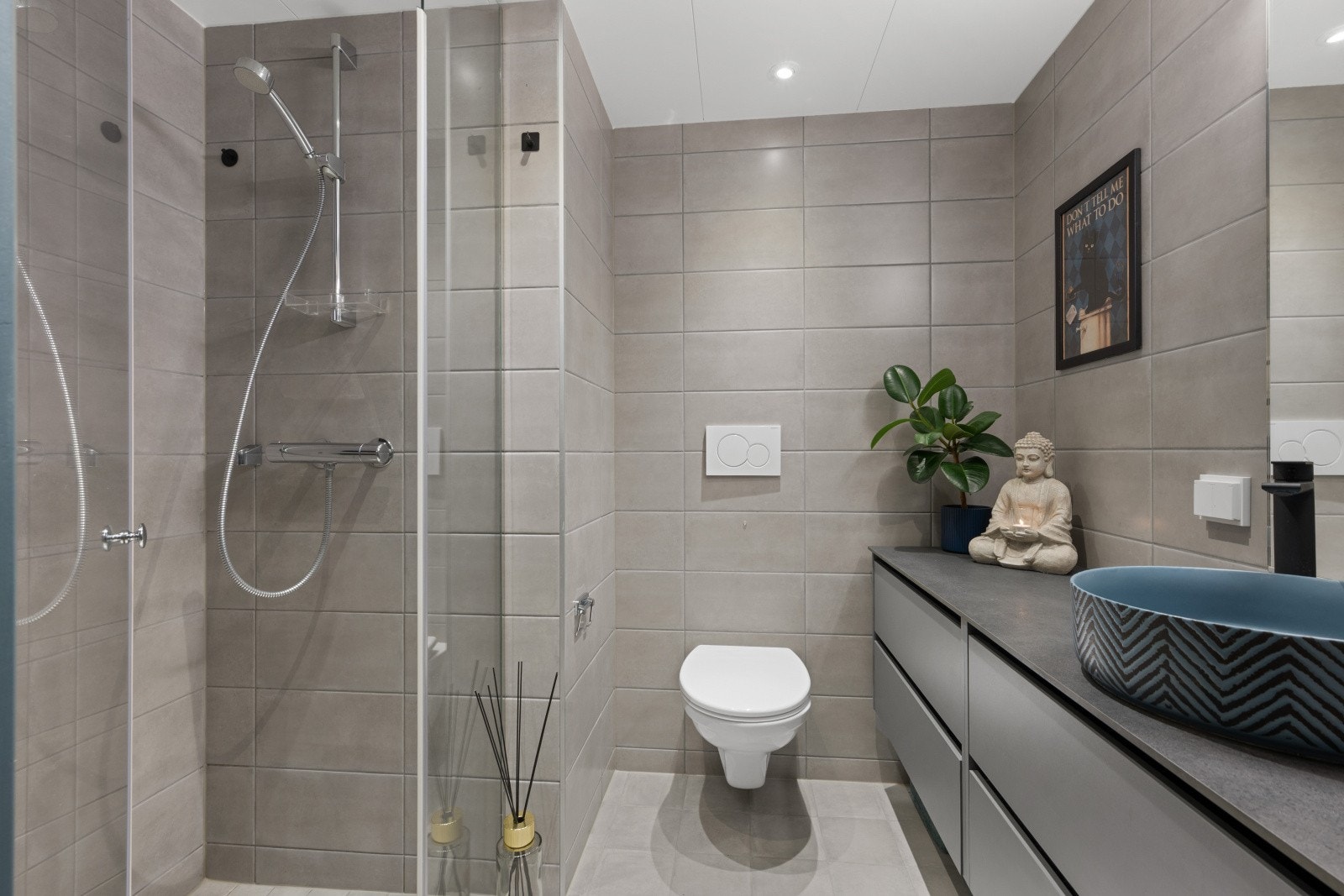 Eget bad tilknyttet hovedsoverommet. Galleribilde