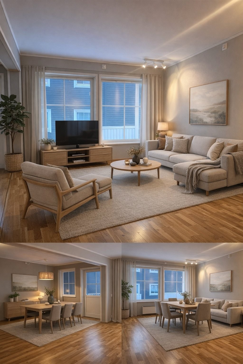 Eksempel på innredning - AI generert Galleribilde