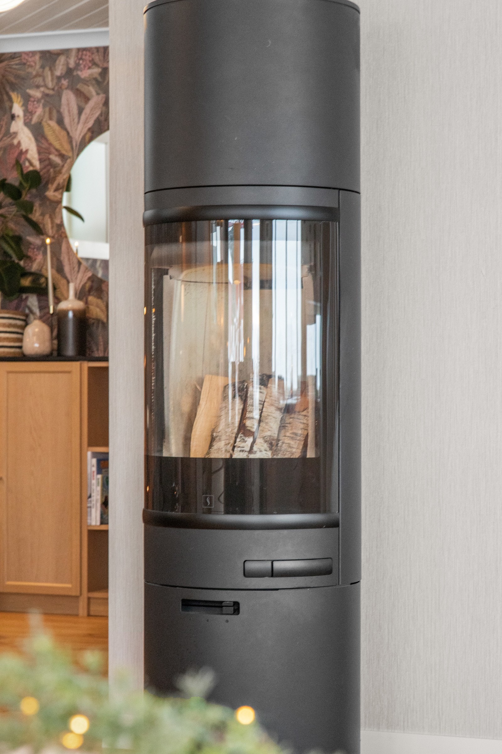 Detaljfoto Scan Peisovn 85-3 Maxi med varmelagrende stener Galleribilde