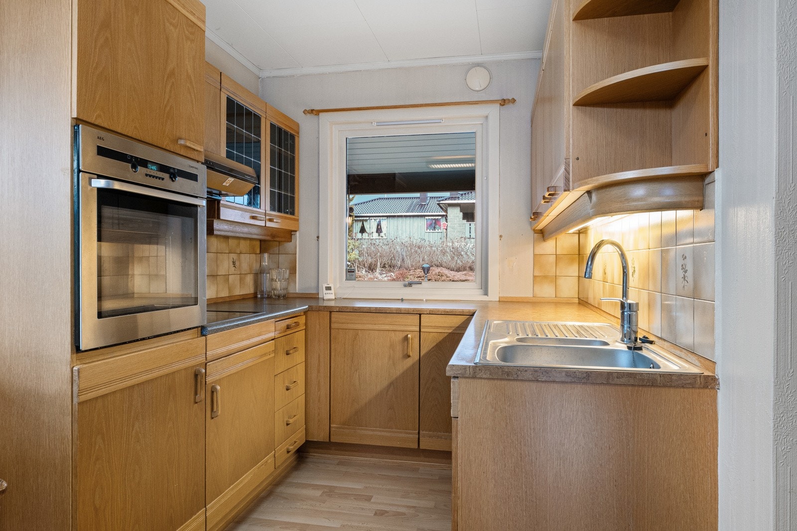 Hyggelig kjøkken. Galleribilde