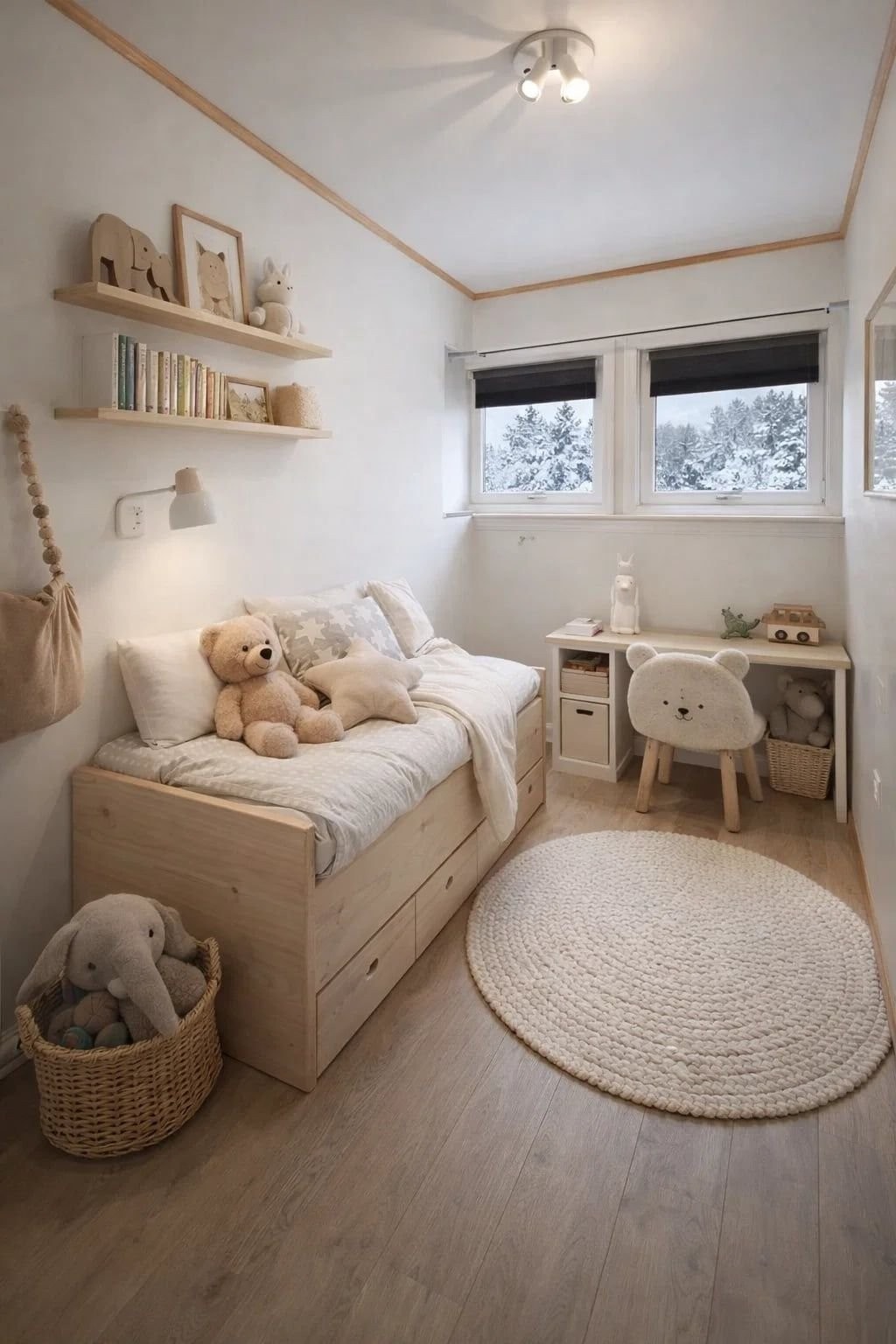 Soverom 3 har stort potensiale, og kun fantasien setter grenser. Laget med AI. Galleribilde