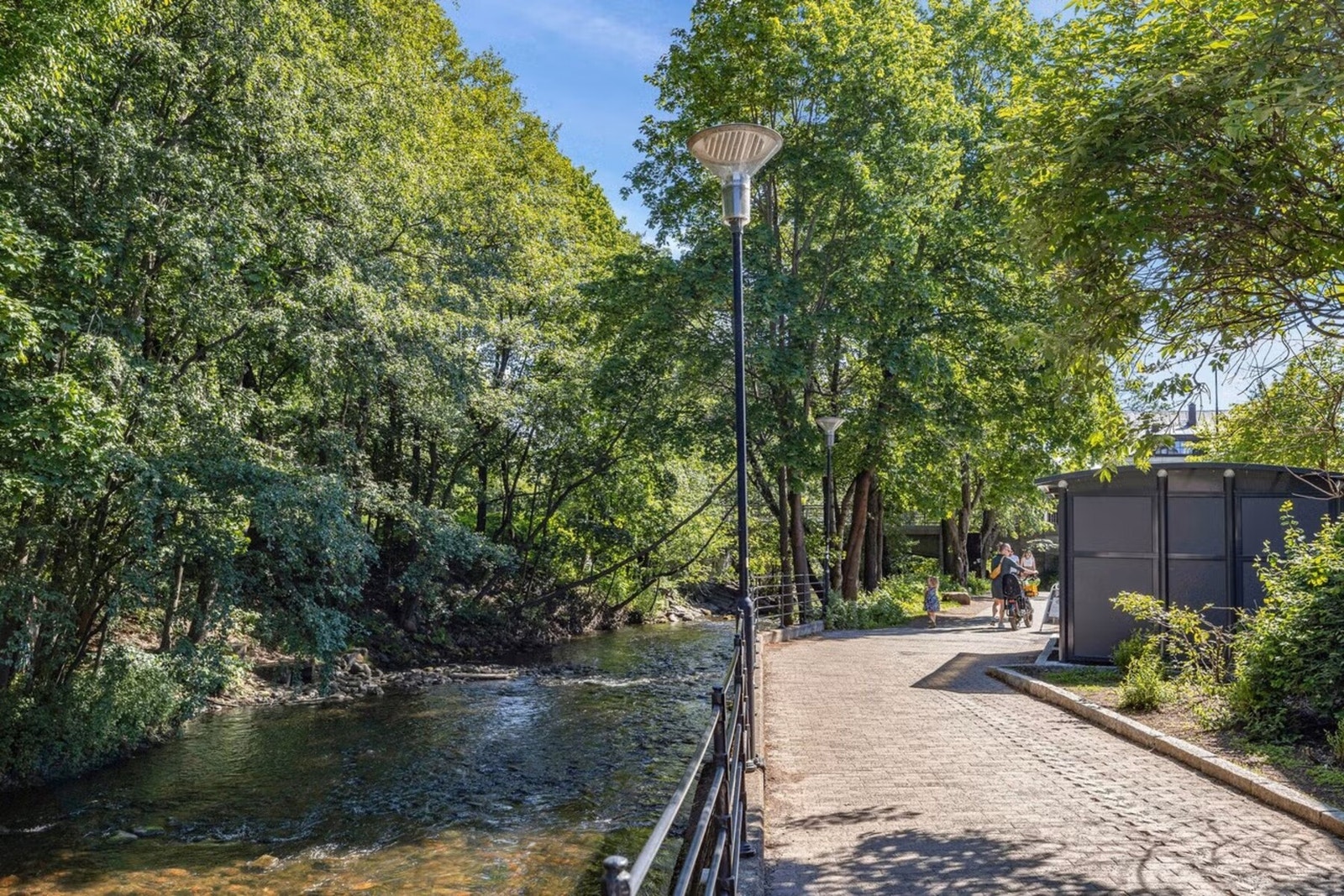 Akerselva ligger ca. 5 minutter unna Galleribilde