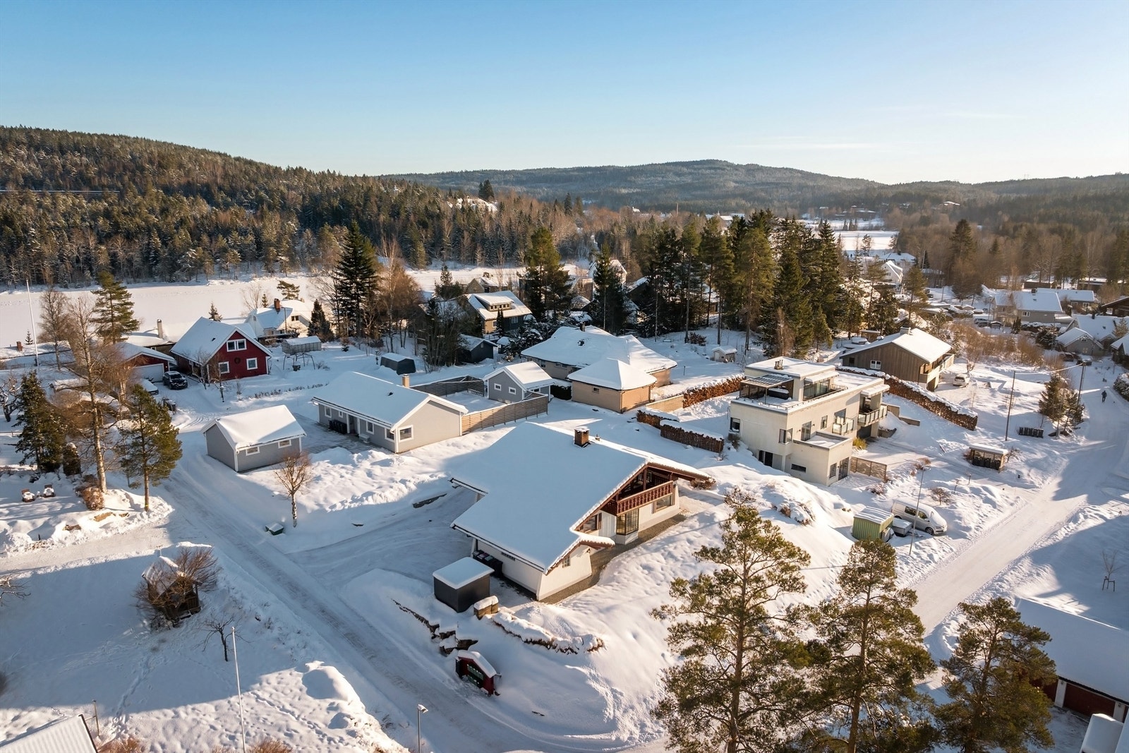 Engelsrud er et særdeles barnevennlig område, ideelt for en trygg familiehverdag. Galleribilde