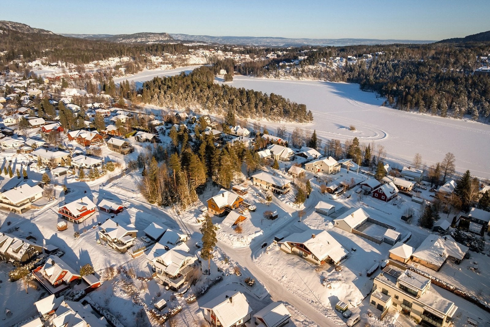 Området er tilrettelagt for et aktivt uteliv for hele familien. Galleribilde