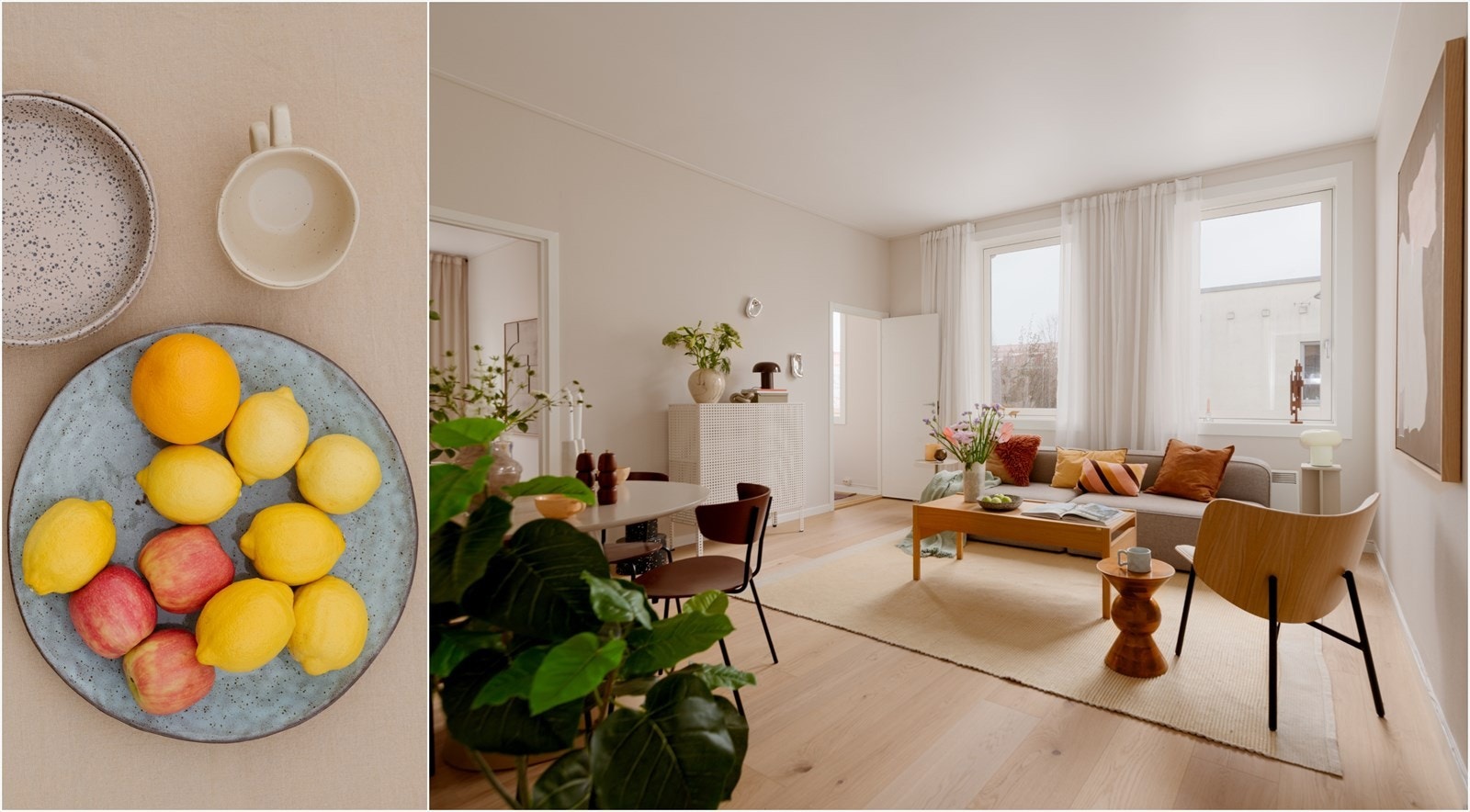 Velkommen inn til en koselig og arealeffektiv 3-roms leilighet. Foto:TommyLarsen Galleribilde