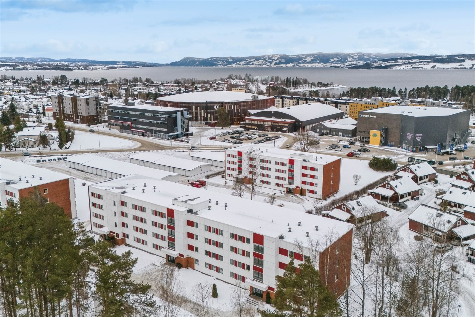 Beliggenheten på Hamar vest er populær og barnevennlig. Galleribilde