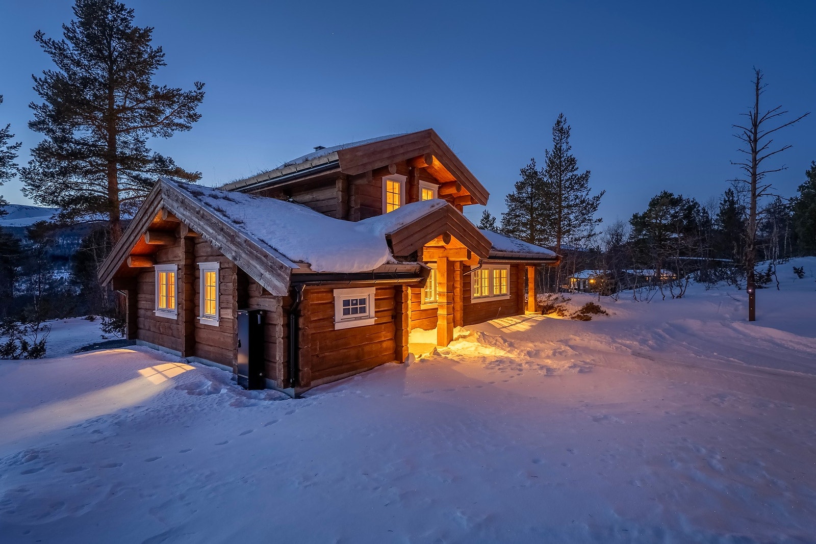 Selve hytten er på 113 kvadratmeter og nyter godt av den gode planløsningen. Galleribilde