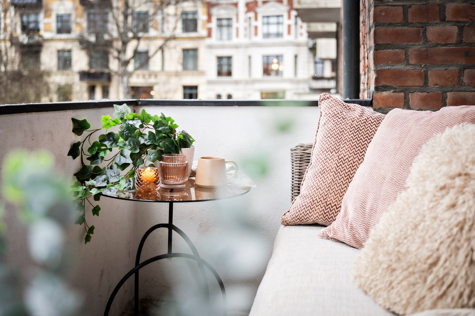 Et hyggelig uterom for avslapning. Galleribilde