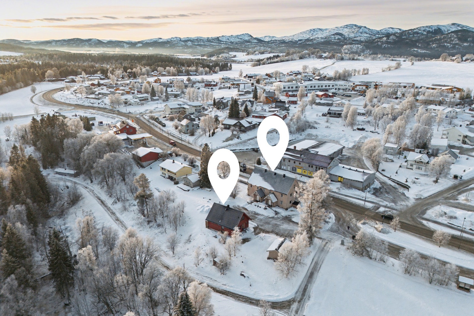 Velkommen til Namsosvegen 2900 og 2902, presentert av EiendomsMegler 1 v/ Kjetil Sandmo. Foto: ELW media (Espen Wåde). Galleribilde