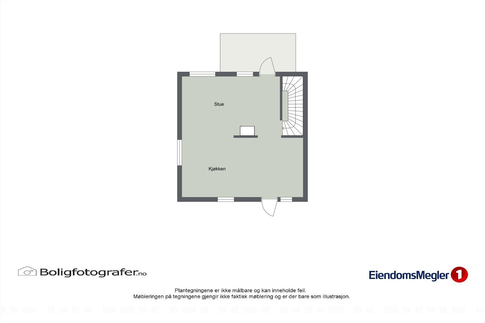 Plantegning 2.etg. Galleribilde