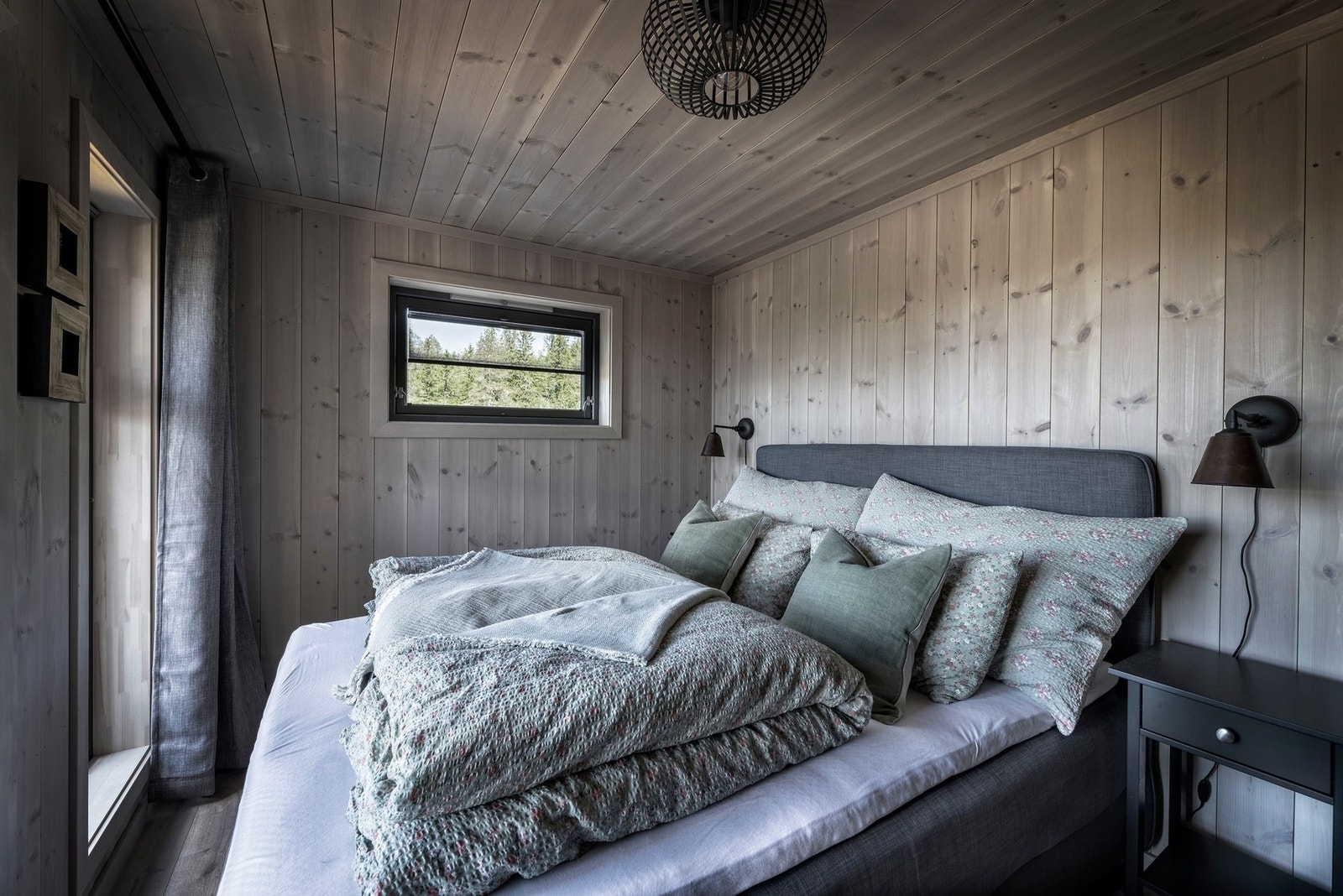 Modellen har 3 gode soverom på hovedplan. Foto fra en oppsatt Polar max 110 Galleribilde