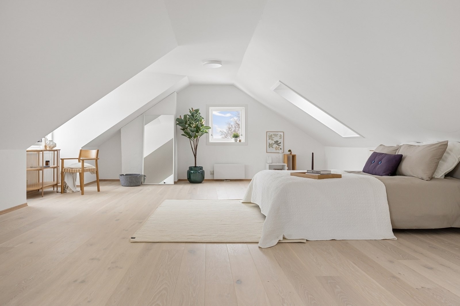 Velkommen opp til loftsetasjen. Galleribilde