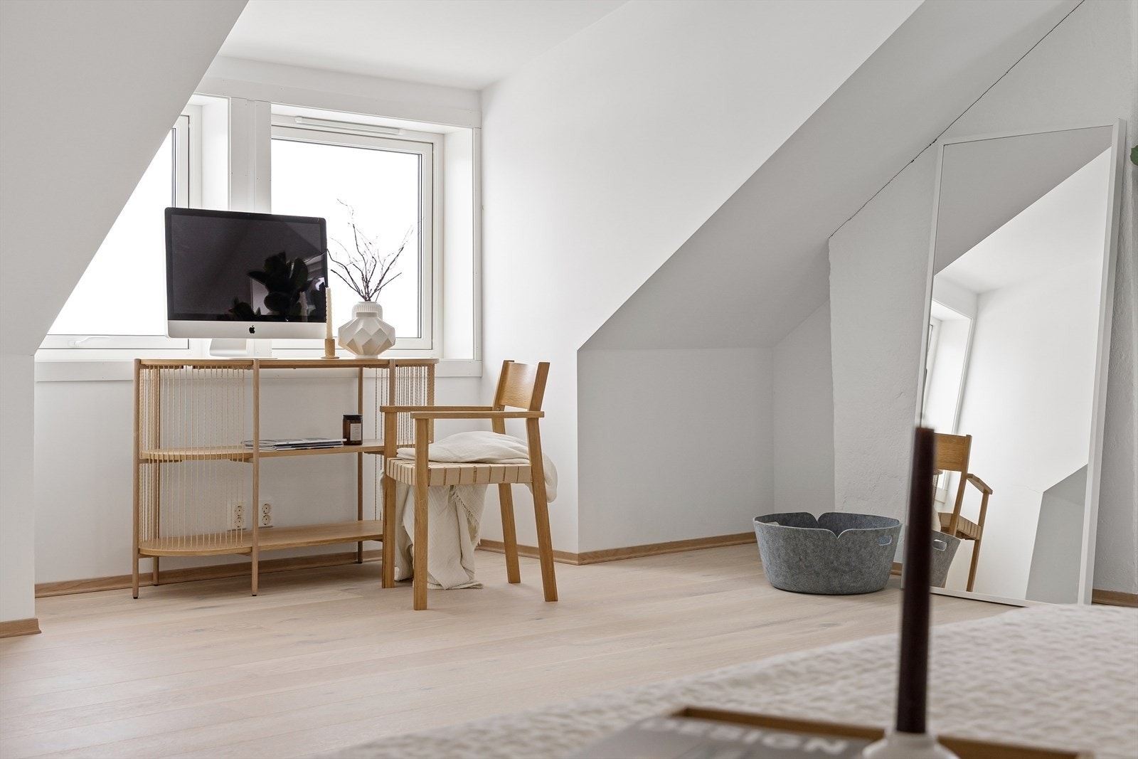 Her får kjøper gleden av gode bruksmuligheter med muligheter for etablering av soverom. Galleribilde