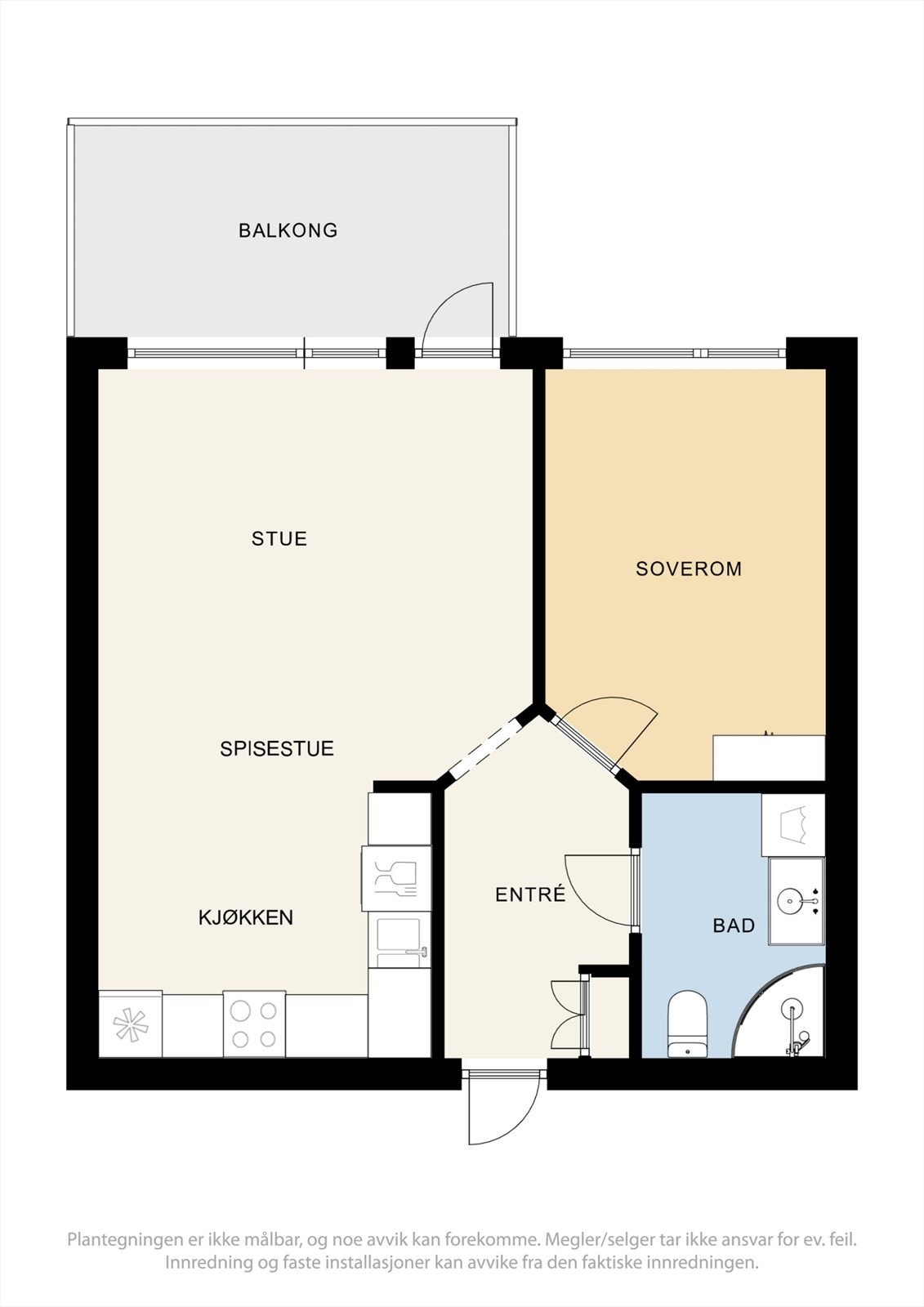 Plantegning. Galleribilde