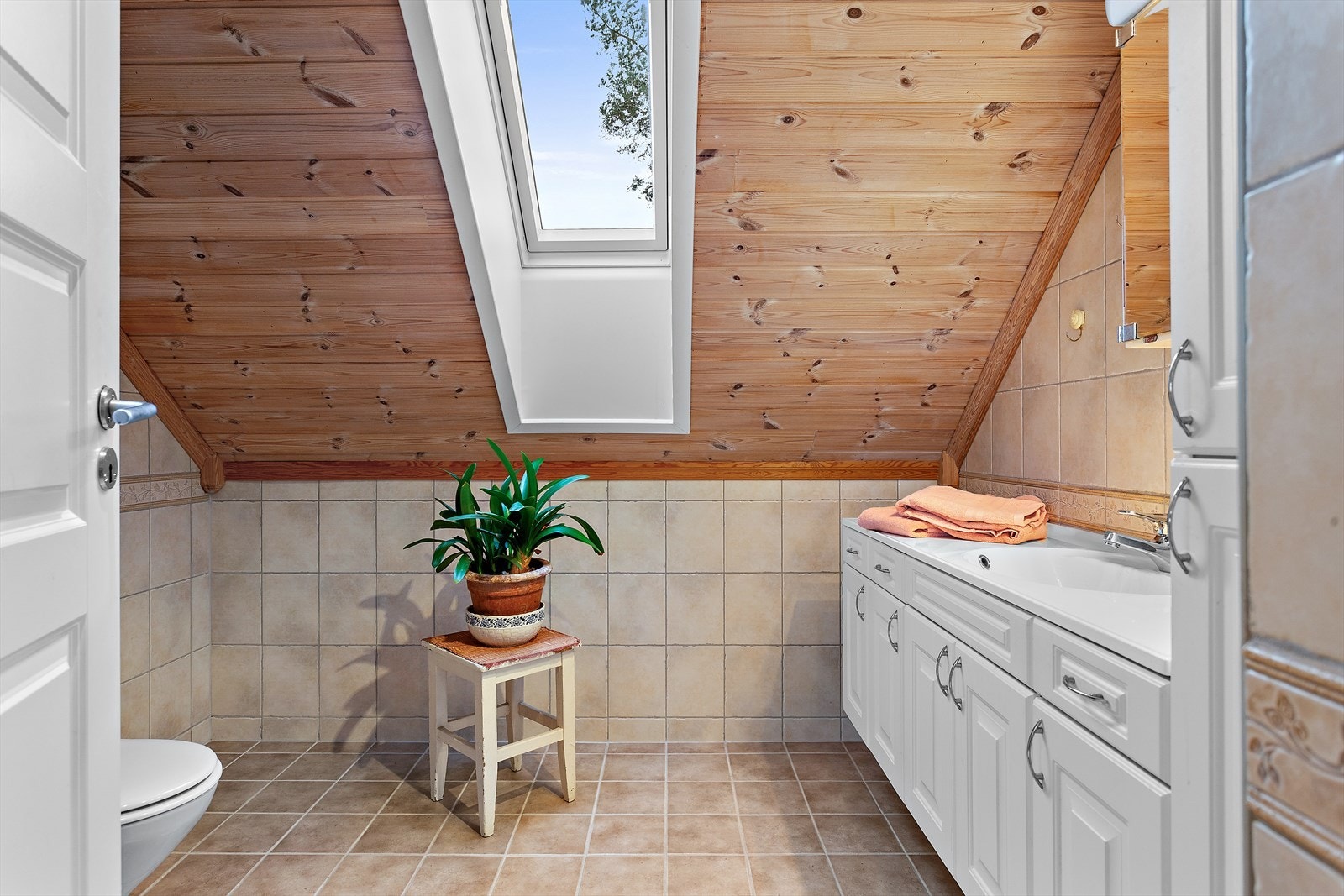 Overlysvindu på badet Galleribilde