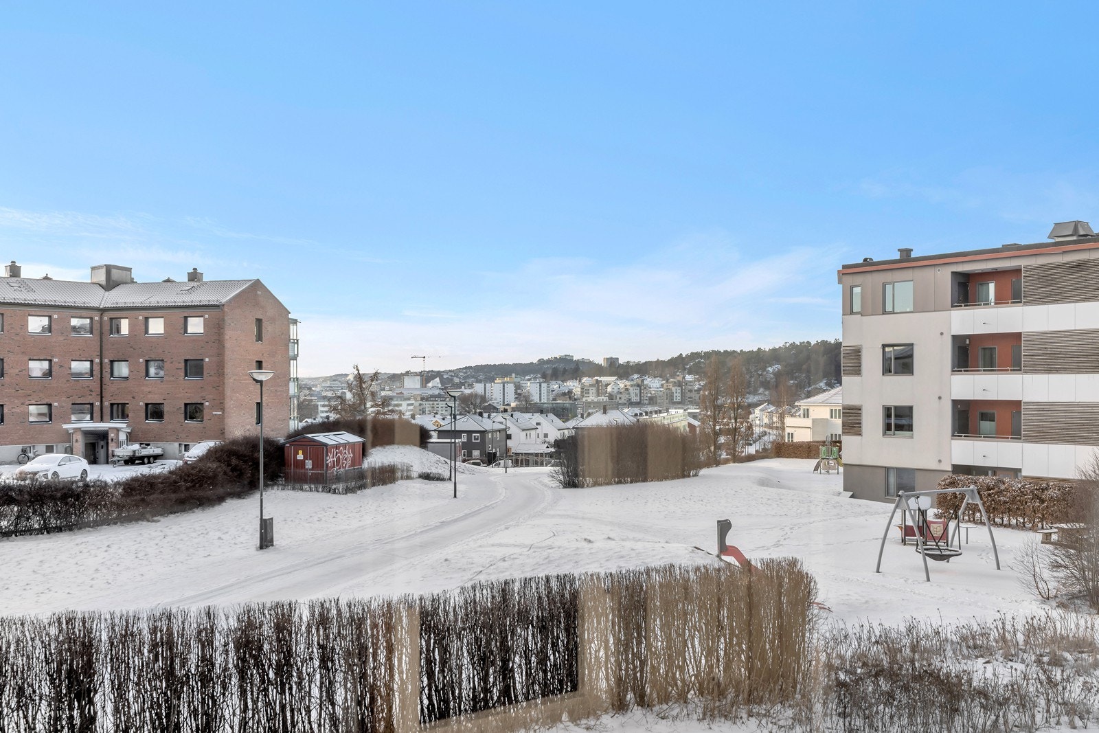 Utsikt over Nedre Lund Galleribilde