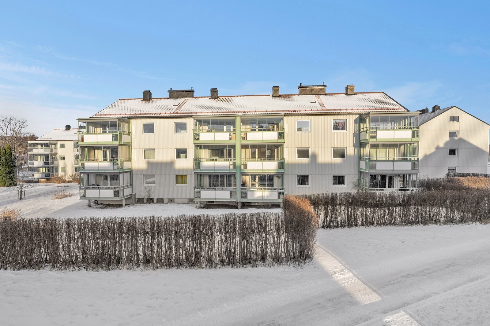 Eiendommen grenser til sykkelekspressvei Galleribilde