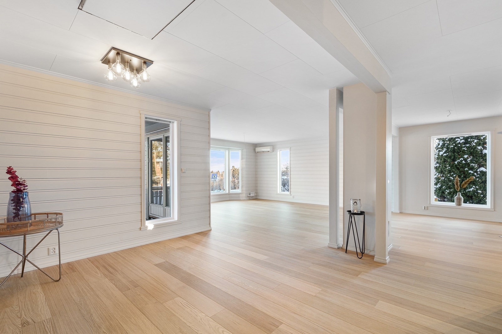 Stue (Digitalt møblert) Galleribilde