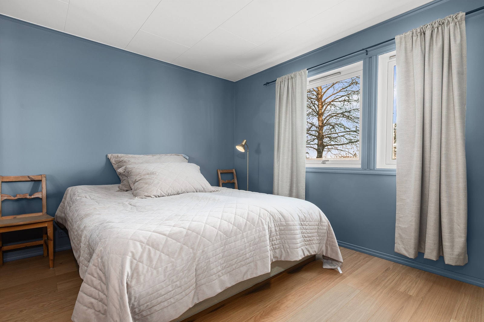 Soverom (Digitalt møblert) Galleribilde