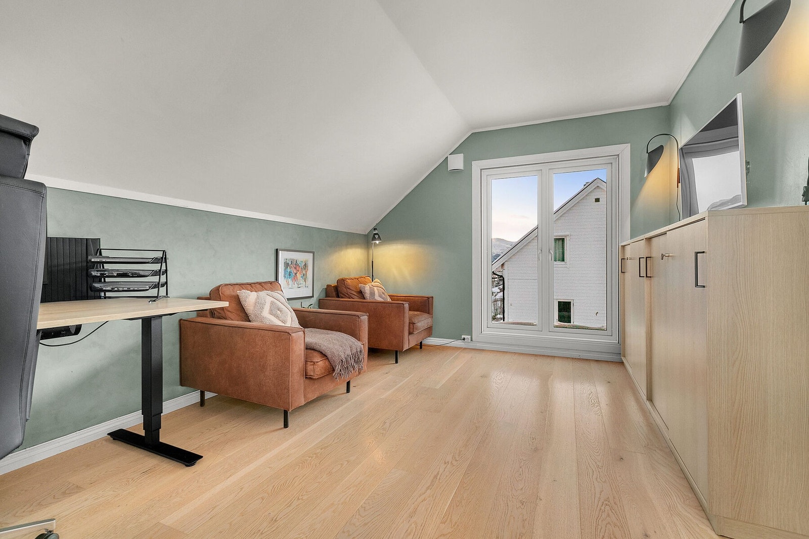 Praktisk loftstue Galleribilde