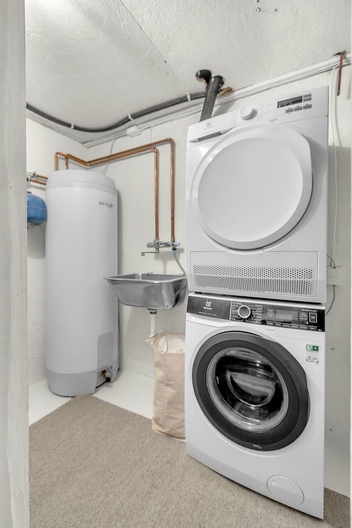 Kjelleretasje - Vaskerom Galleribilde