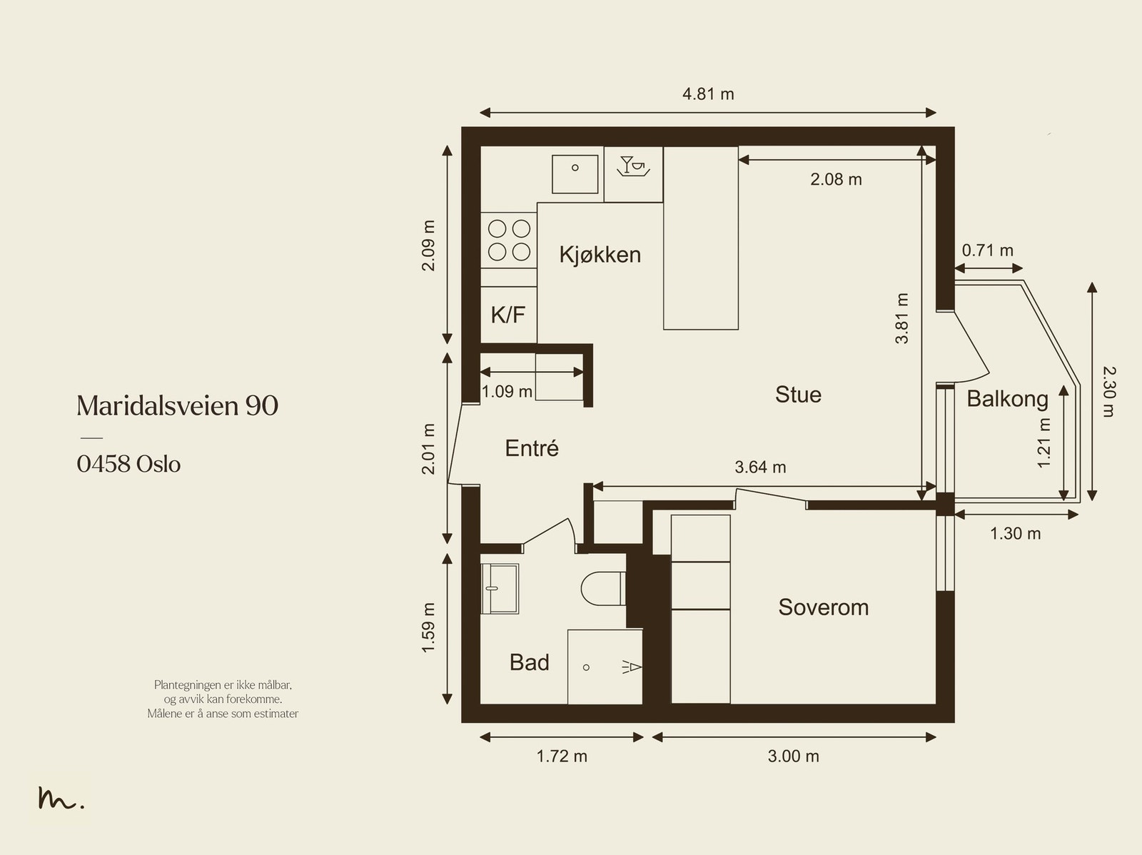 Plantegning. Galleribilde