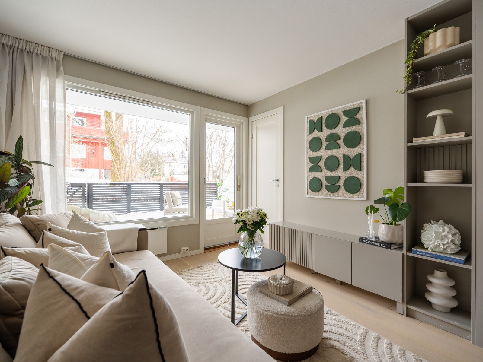 Velkommen til Søndre Rød 1A og denne nydelige leiligheten! (Foto: @boliggram). Galleribilde