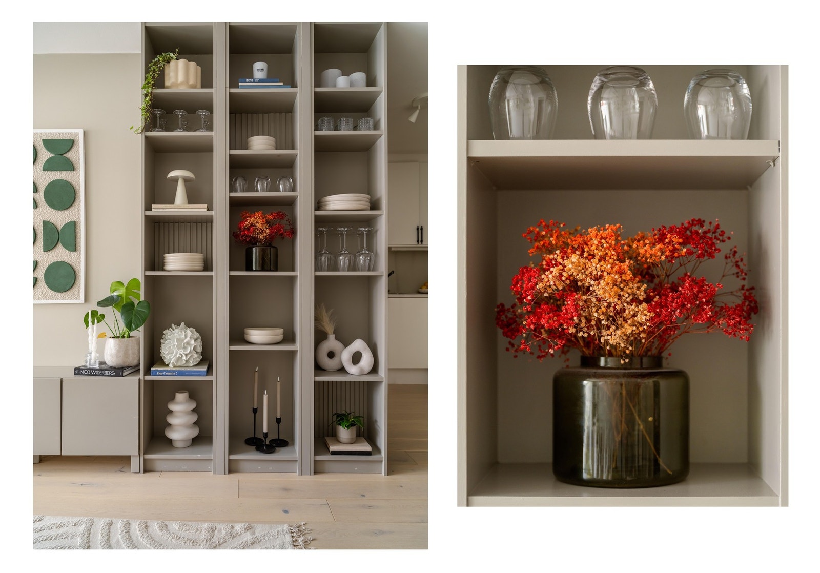 Hylleløsningen følger selvfølgelig salget! Galleribilde