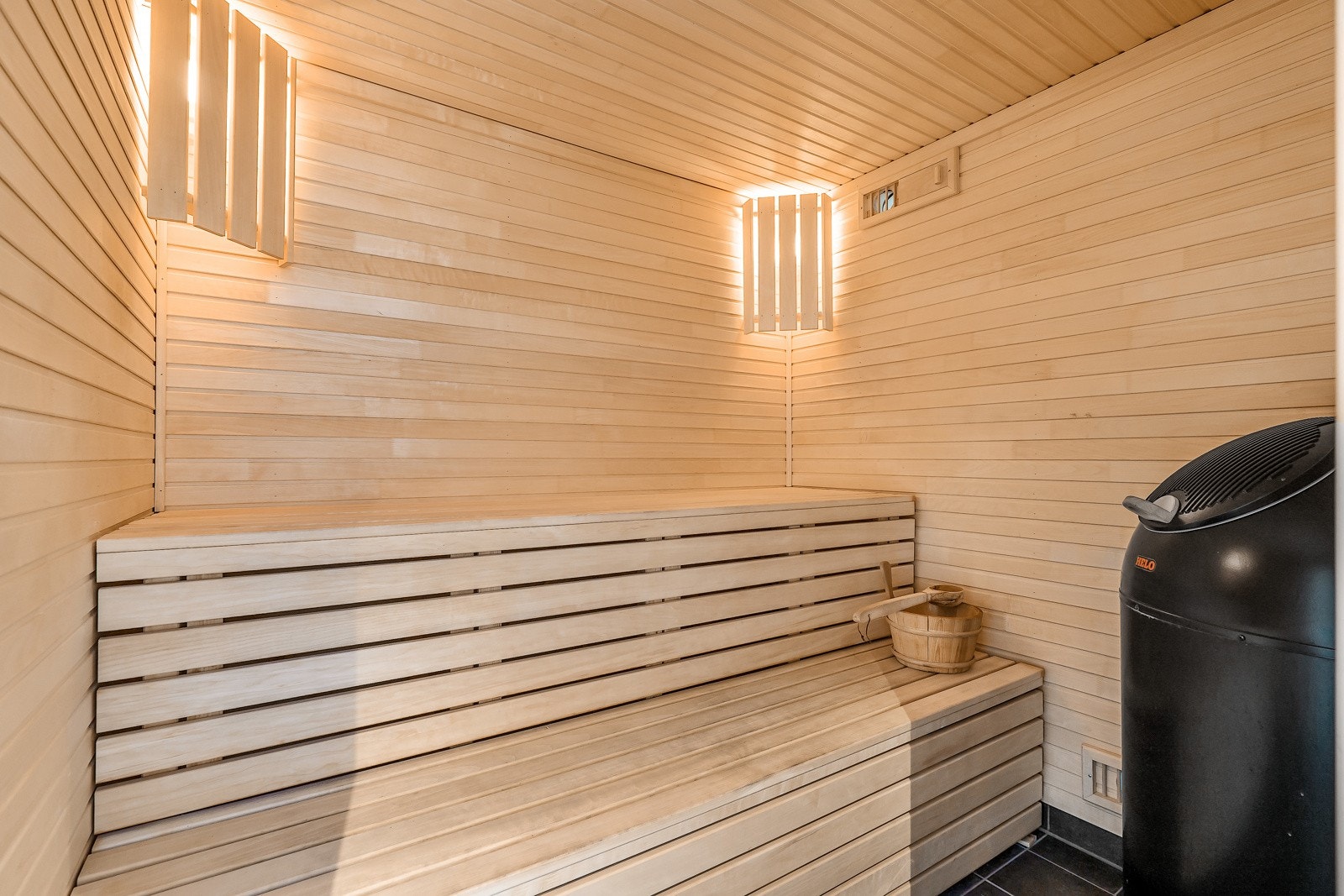 Badstue i forbindelse med trimrommet Galleribilde