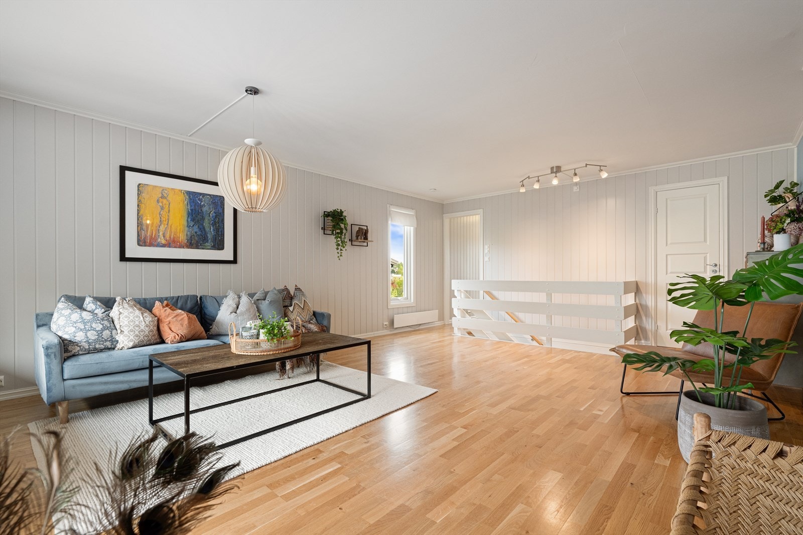 Alle rom i boligen er pusset opp i perioden 2014-2021 Galleribilde