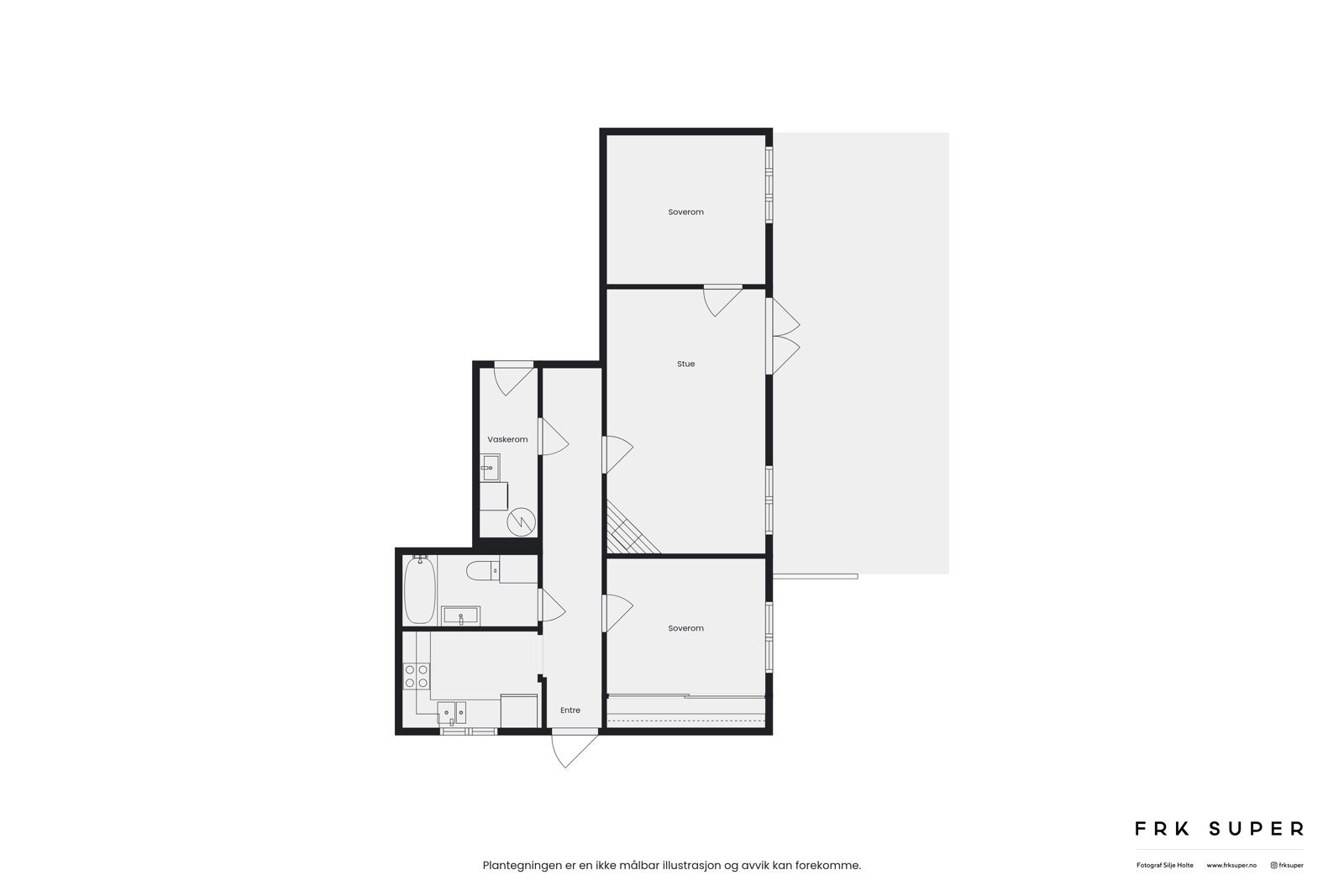 Planskisse Galleribilde