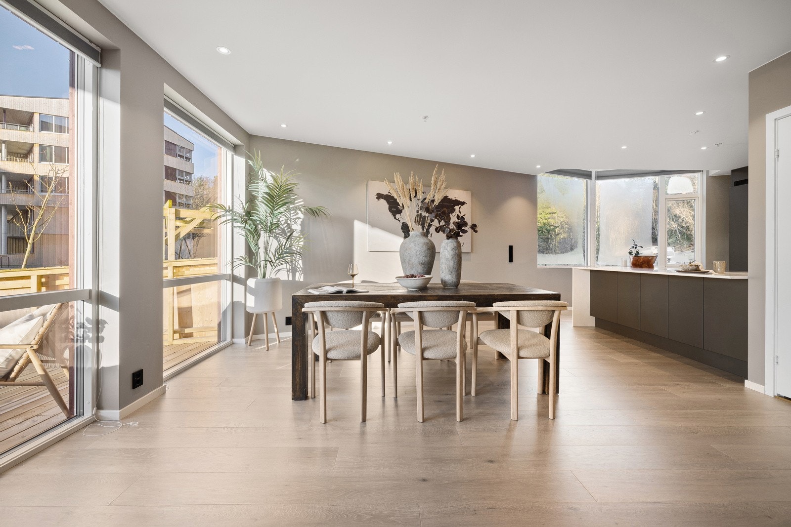 Det er laminat på alle gulvene Galleribilde